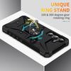 Für Samsung Galaxy A17 5G Hülle Objektivschutz Rüstung Handyhülle für Galaxy A17 A 17 GalaxyA17 Ringständer Stoßfest Funda