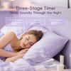 Bone Conduction Bluetooth Speaker Under Pillow White Noise Sleep Aid Music Box Remote Control TF MP3 Music Player Sleep Timer