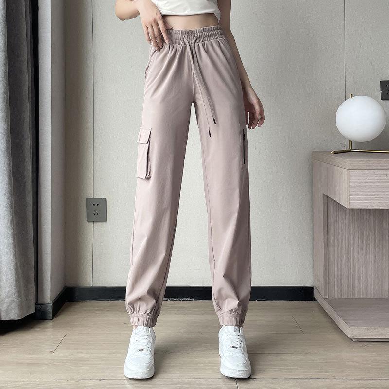 Women's 2024 Summer Climbing Set: Casual Street Style Pants & Loose Sweatshirt with Sun Protection for Outdoor Hiking