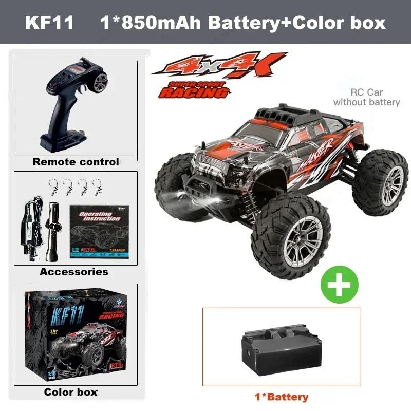 1:16 KF15 28KM/H Brushless 2.4G RC Drift Car IPX6 Waterproof With LED Lights 4WD Electric High Speed Racing Climbing Vehicle Toy