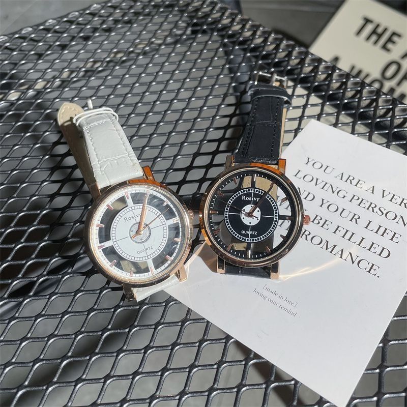 

Автоматические механические часы с большим циферблатом, мужские прозрачные часы со скелетом TikTok, модные повседневные часы