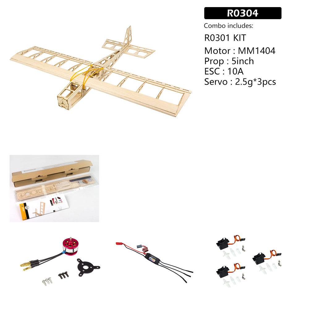 2019 Novo Avião RC de Escala Balsa Corte a Laser mini STICK 580mm Kit Balsa DIY Construção Modelo de Madeira