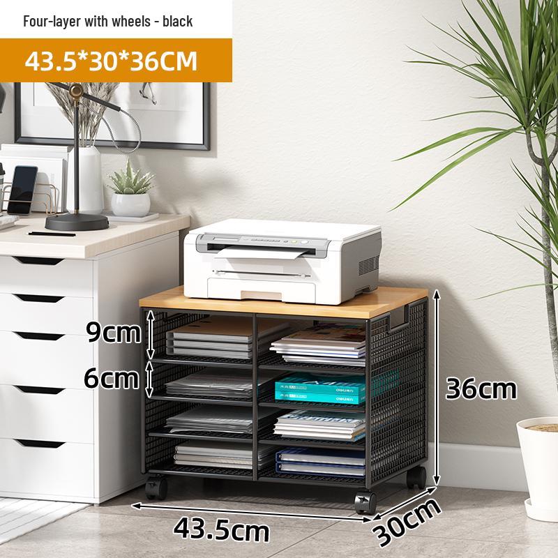 Multi-Layer Desk Organizer and File Storage Box