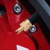 8 tapones de válvula para neumáticos de coche, motocicleta y bicicleta con herramienta extractora de núcleo, tapa de válvula de cobre para rueda de neumático.