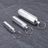 3 Stück Aluminiumlegierung Pillendose Tragbar Versiegelnd Medikamentenhalter Leicht Wasserdicht Aluminiumlegierung Pillendose Medikamentenaufbewahrung