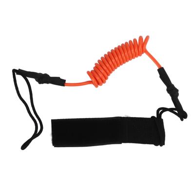 Kayak Oar Safety Rope Durable Strength Adjustable Paddle Board Accessories for Anti LostOrange