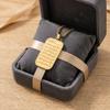 Engraved Text Prayer Pendant Box Chain Square Neck Jewelry Unisex Pendant Necklace  Anniversary
