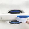 Autocolante Mânere Uși Auto, Pachet de 8 Autocolante Mânere Uși Auto cu Design Zgâriat Potrivire Universală Pentru Majoritatea Mânerelor Ușilor Auto Autocolante Albastre