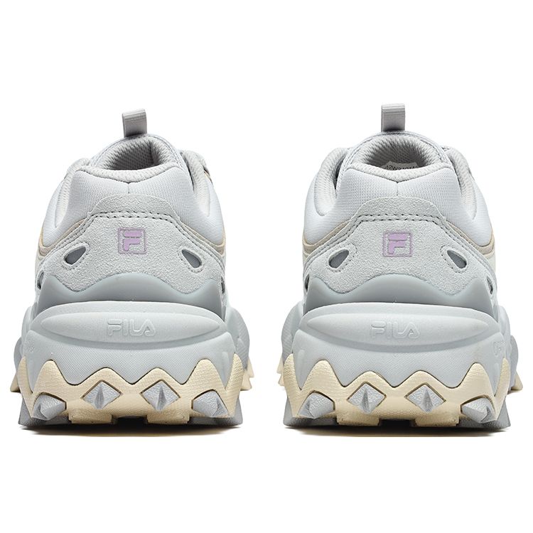 Fila Oakmont 2 Fabric Synthetic Leather TPU Trendy Outdoor Retro Sports Low-Top Lifestyle Casual Shoes Women Sneaker Gray F12W242113FAV