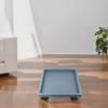 Movable Square Flower Pot Tray for Effortless Transportation of Heavy Planters