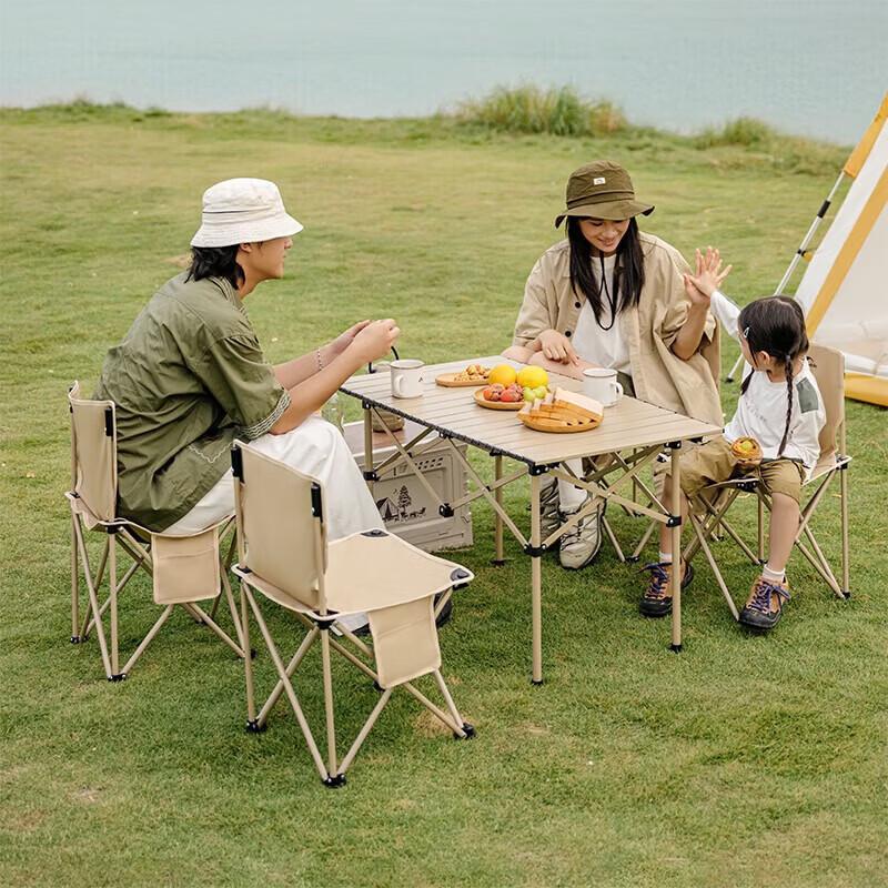 Naturehike Shanlan T02 Portable Outdoor Picnic Table & 4 Chairs Set