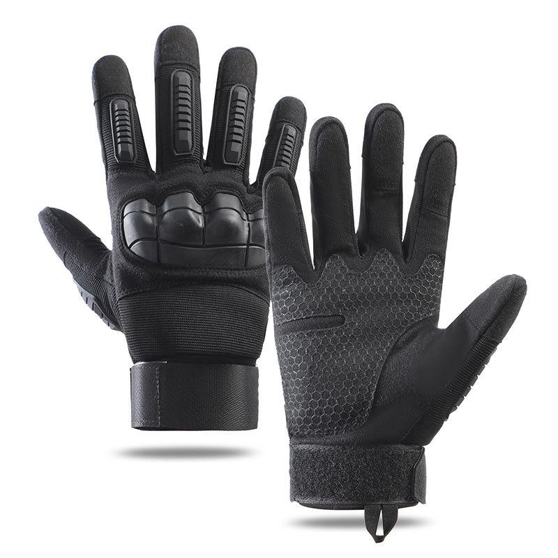 Outdoor gloves half finger non-slip wear-resistant tactical gloves full finger touch screen sports riding protection