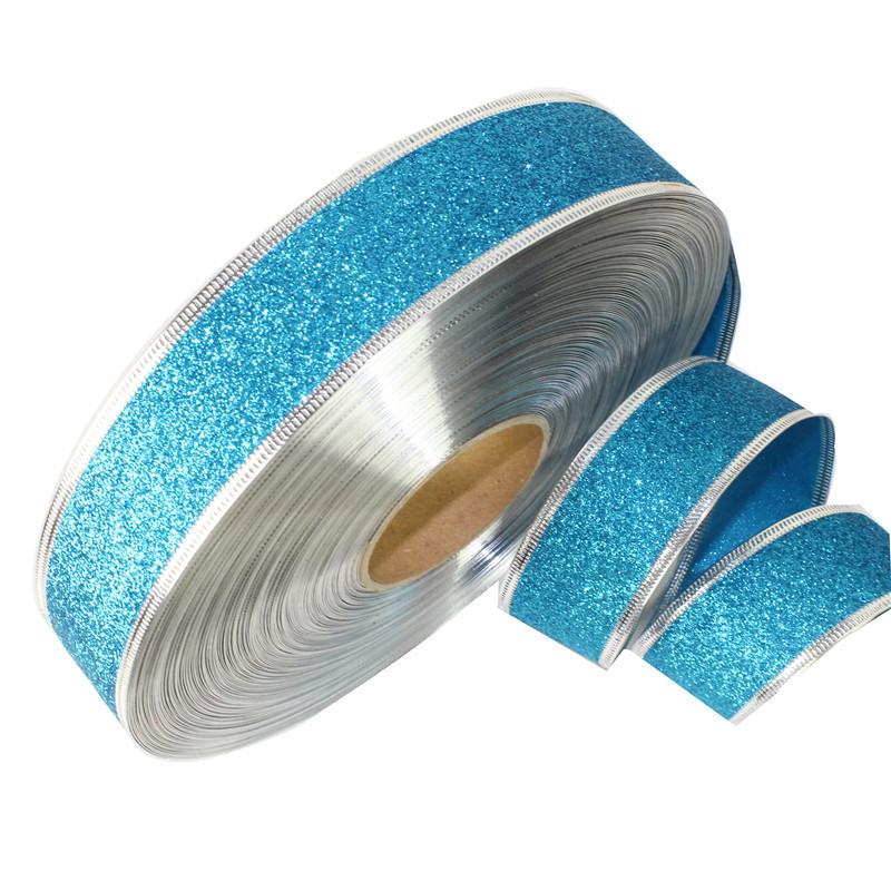 Eyecatching 38cm Glittery Christmas Satin Ribbons For Beautiful Decorations Holiday
