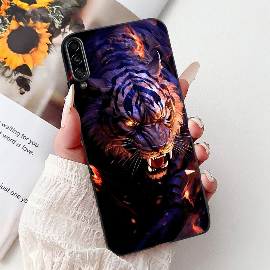 For Samsung Galaxy A90 5G Case SM-A908B Cool Dragon Painted Cover Soft Slim Phone Case For Samsung A90 A 90 5G Back Cover Fundas