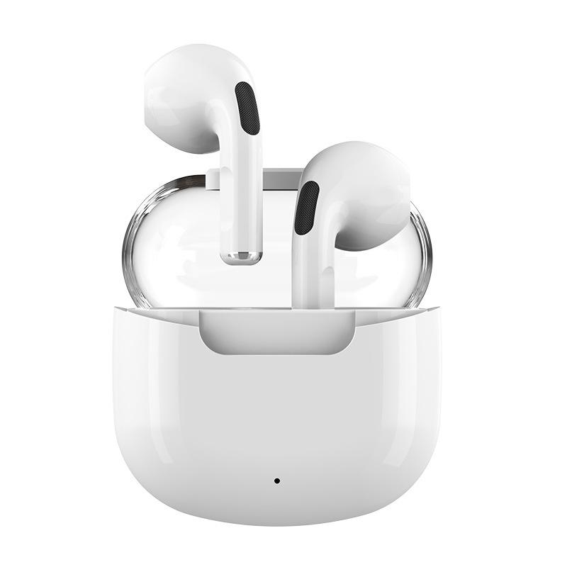 Novos Fones de Ouvido Bluetooth Sem Fio Tws Cápsula Transparente Semi-intra-auriculares Fones de Ouvido Sem Fio