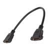 Displayport Extension Cable 4K DP HD Female to Female Cable Displayport Extension Cable with Fixing Nut Hole