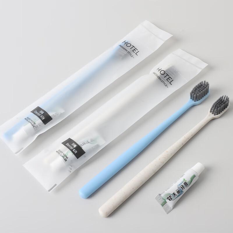 Ally Disposable Bamboo Charcoal Toothbrush