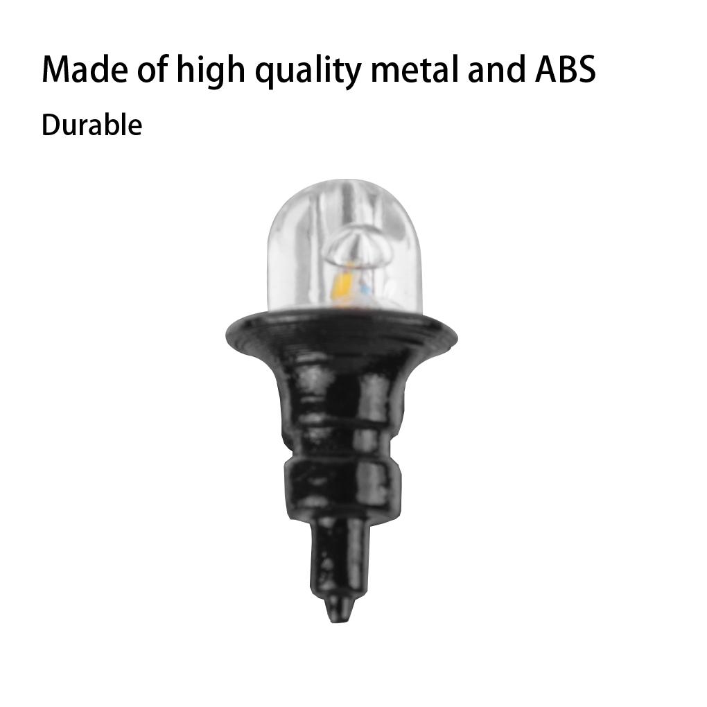 1:87 Wall Mount Lamps Model Making Railroad Train Layout Lamp Decorative Microlandschaft Warm White Light for Decoration