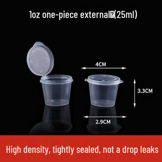 

Disposable Plastic Sauce Cup for Seasoning and Portioning 50 pieces