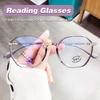 Reading Glasses For Women Polygon Fashion Eyeglasses For Presbyopia Glasses Grade 0 To +4.0