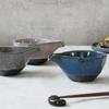 EAST table Sake Cup Ice Sake Craft Tsubame Kobo Blue 280cc Made in Japan Microwave Safe Dishwasher Safe (East Table) Single-mouth 89-003-03