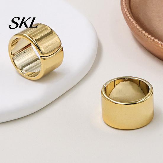 Non-slip Scarf Ring 3Pcs Minimalist Round Rings, Golden Plastic Slide Women Simple Holders for Neckerchiefs Shawls Shirts Electroplated