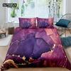 Luxury 3D Marble Print Home Living Comfortable Duvet Cover Set Pillowcase Kid Bedding Set Queen and King EU/US/AU/UK Size