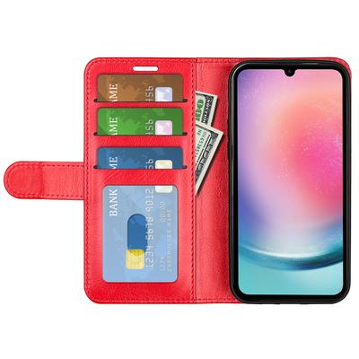 Für Samsung Galaxy A16 5G/A16 4G Brieftasche Hülle Crazy Horse Textur Ständer Leder Handyhülle