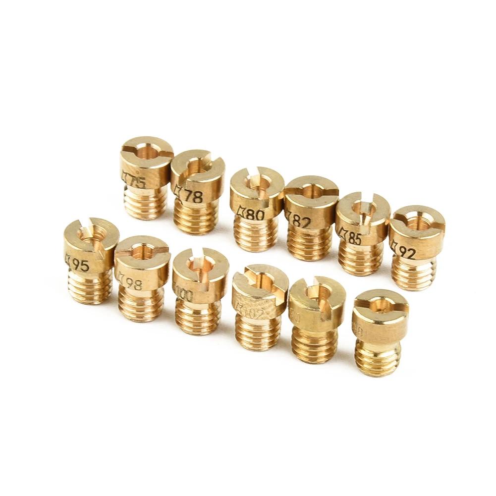 Îmbunătățiți Alimentarea cu Combustibil pentru Cursă cu Kit 12 Buc Duze Principale Carburator 75 102 Pentru Carburatorul de Cursă Dellorto PHBG ADDS