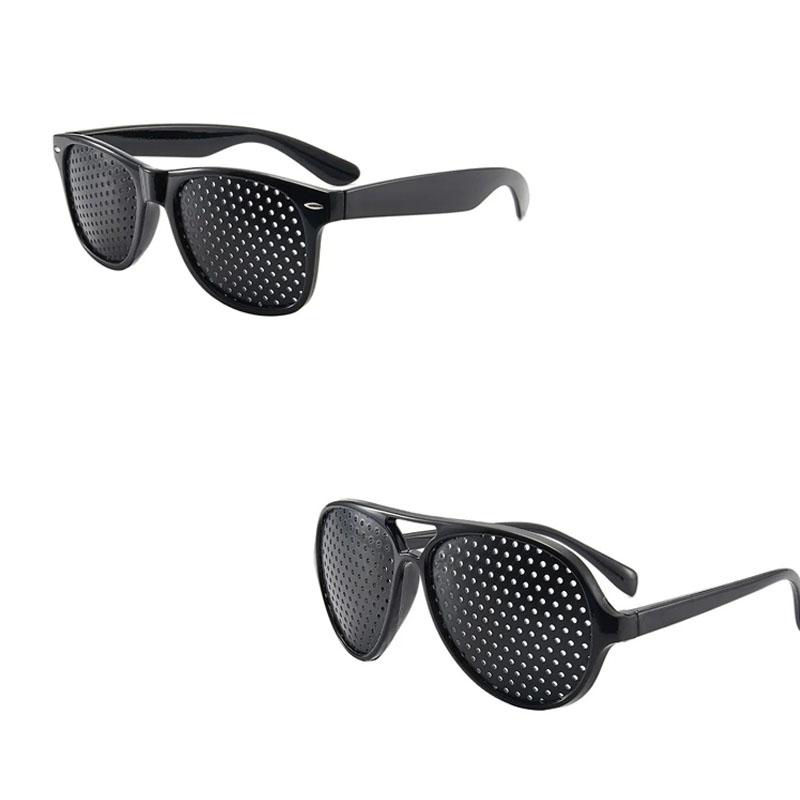 Sehpflege Tragbare Korrekturbrille Verbesserer Stenopäische Lochbrille Anti-Ermüdungs-Augenschutzbrille