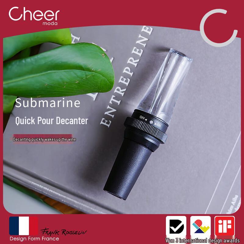 Cheer Quick Wine Aerator Decanter