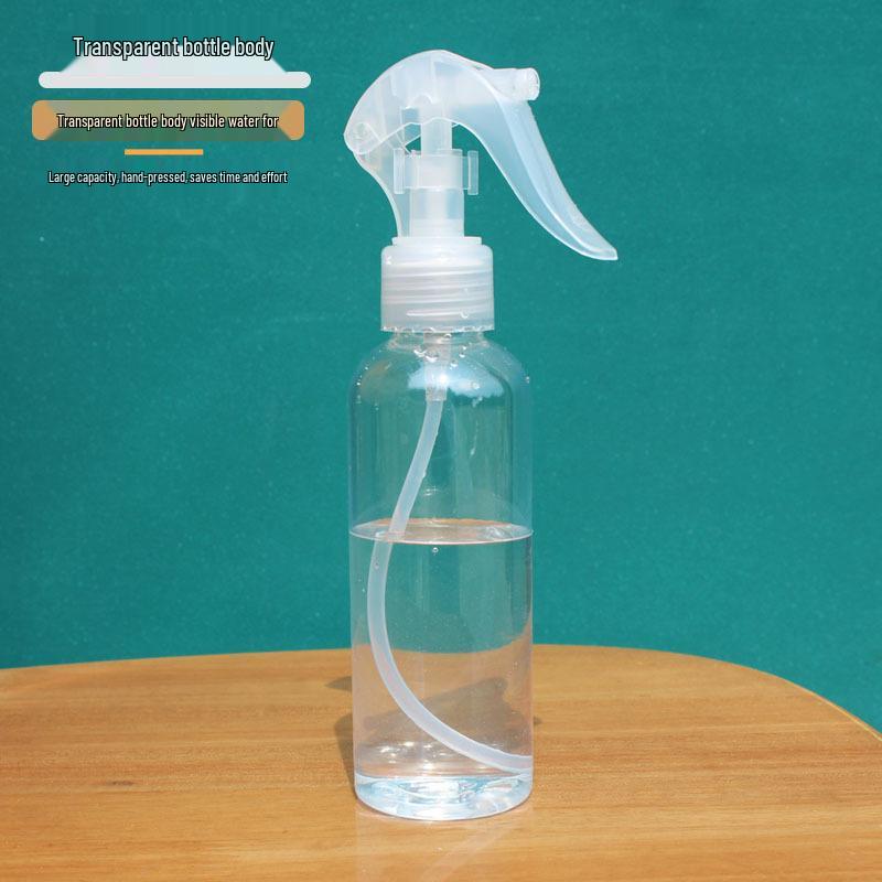 150/200/250ml Transparent Mouse Mist Spray Bottle for Makeup & Plant Watering