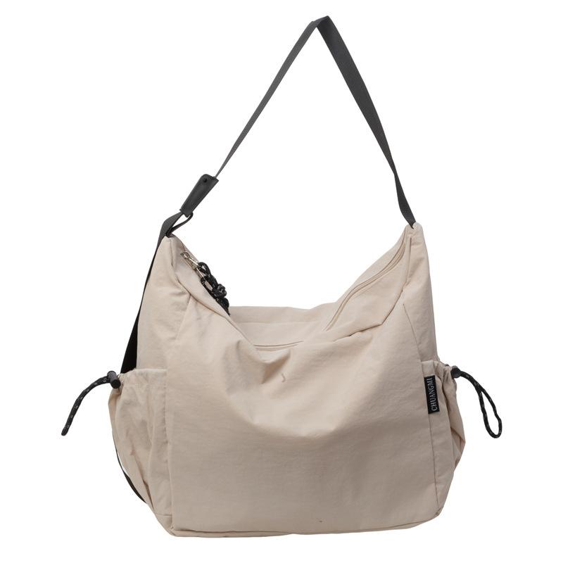 New Large-capacity Korean Version, Lazy Style Fashion Shoulder Bag, Casual Commuting, Simple and Versatile, Light and Trendy Messenger Bag