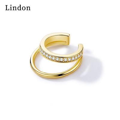 Lindon Brincos femininos de liga de cobre com zircônia, brincos pendentes para presentes de festa de casamento femininos