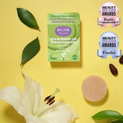 Französisches handgemachtes Bio-Festes Make-up-Reinigungsöl 32g