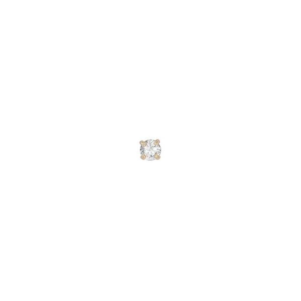 LLOYD Birthstone 2mm 14k Gold Piercing LPFC1022G