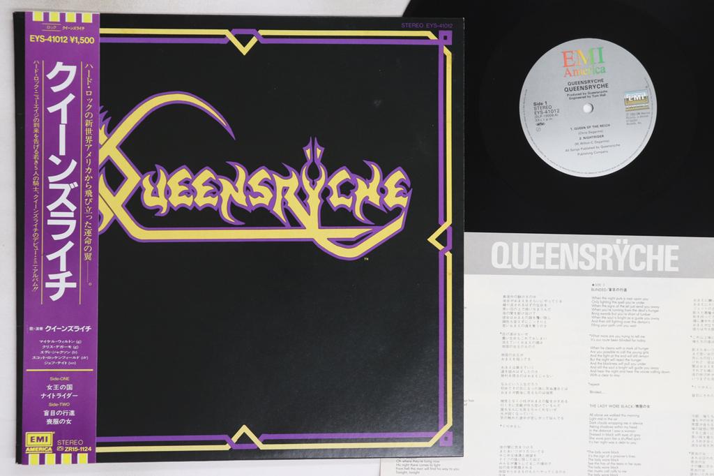 12inch Record QUEENSRYCHE - Queensryche EYS41012 EMI AMERICA 1983 Japan Obi Metal Used