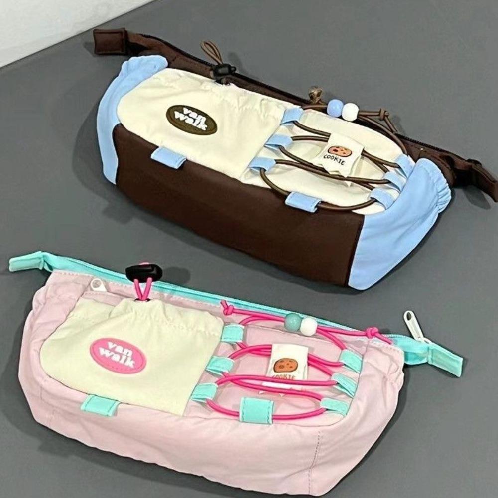 

Unique Stationery Holder Bag Large Capacity School Supplies Cute Pen Case