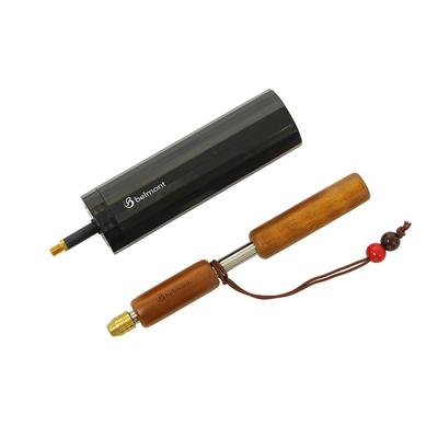 Bonfire Blow Pipe Light Brown with Pump Camping Outdoor Bonfire Fire Starter Fire Blowing Stick [Belmont] BM-380