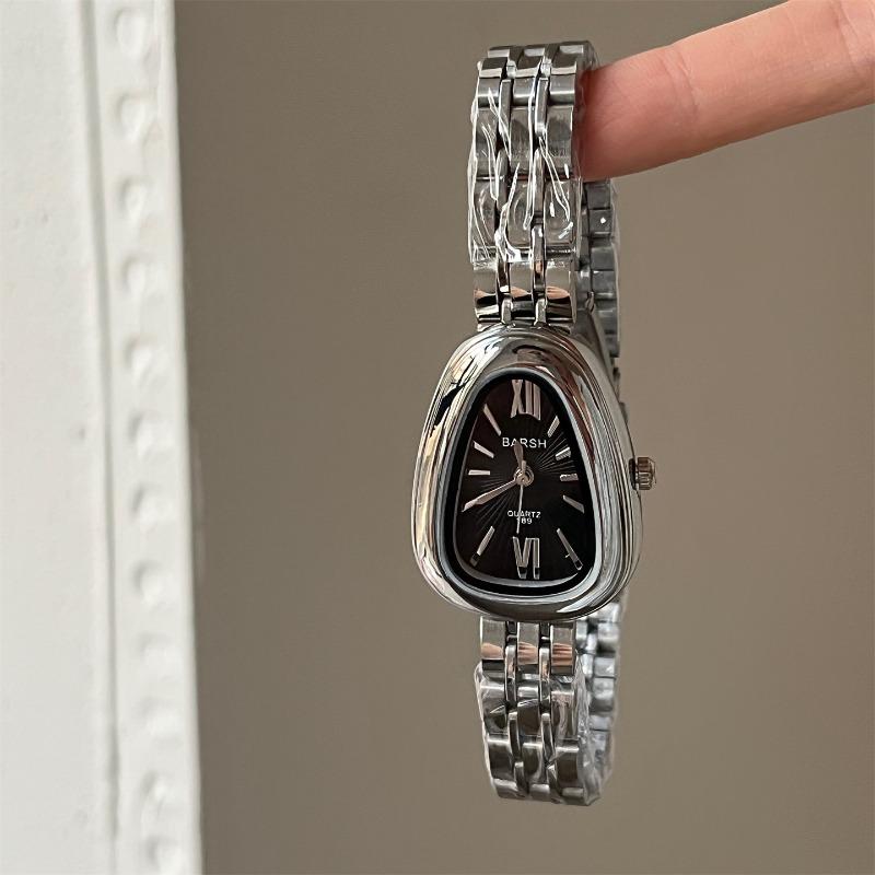 Snakehead Steel Belt Chain Watch Women's Light Luxury Commuting High Sense Simple Quartz Women's Watch