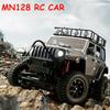 MN128 RC Car 2.4G Remote Control Car 1/12 4WD MN Model RTR Off-Road Climbing Vehicle LED Light 35min Working RC Toy As Kids Gift
