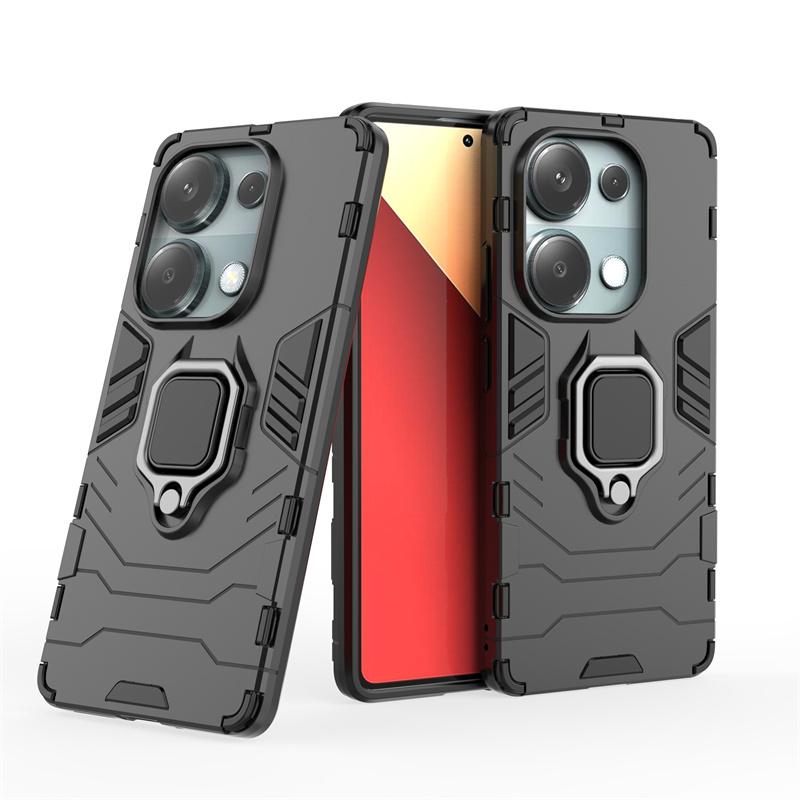 For Xiaomi Redmi Note 13 Pro 4G Case Anti Shock Kickstand Magnet Armor Phone Cases for Redmi Note13 Pro 13Pro 4G Back Cover