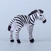Wildlife Zebra Model: African Safari-Themed Plastic Toy for Kids