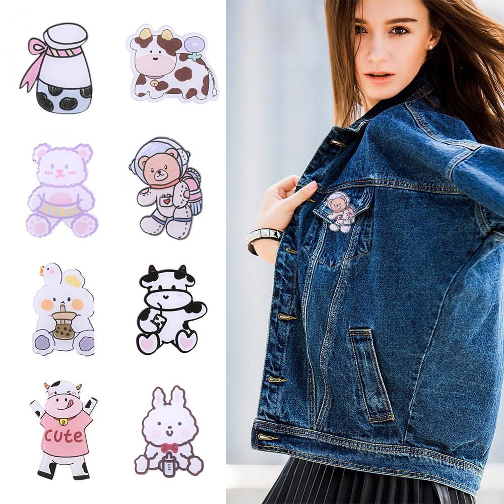 

Creative Cute Party Ladies Women Friends Gifts Badges Brooch Lapel Pins Anti Light Buckle Makeup