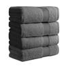 Bath Towel, Pure Cotton, Hotel Specification, 60*120cm, Set of 4, Cotton, Large, Thin, Feels Good To the Touch, Fluffy, Quick Drying, Instant Water