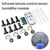 Mini Humidifier DIY Kits Infrared Remote Control Four-spray Humidifier Module Mist Maker and Driver Circuit Board