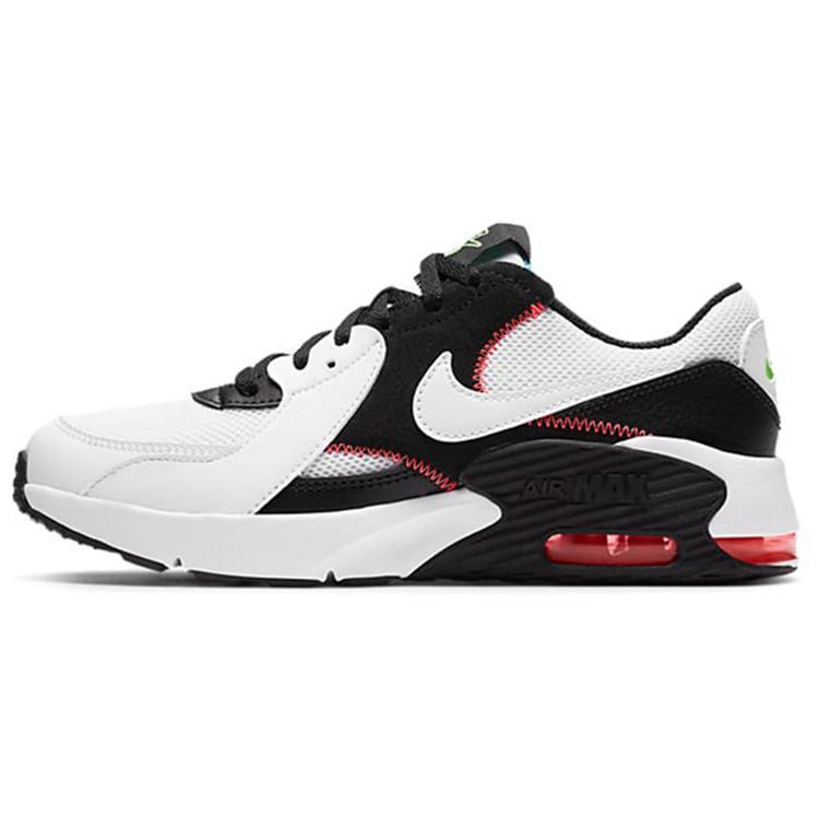 

New Nike Air Max Excee Black White Red GS CD6894-106 35.5