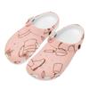 Trendy Printed EVA Clogs for Women Men Flexible Lightweight Slip On Summer Sandals Casual Shoes Soft Sole Indoor Outdoor Wear