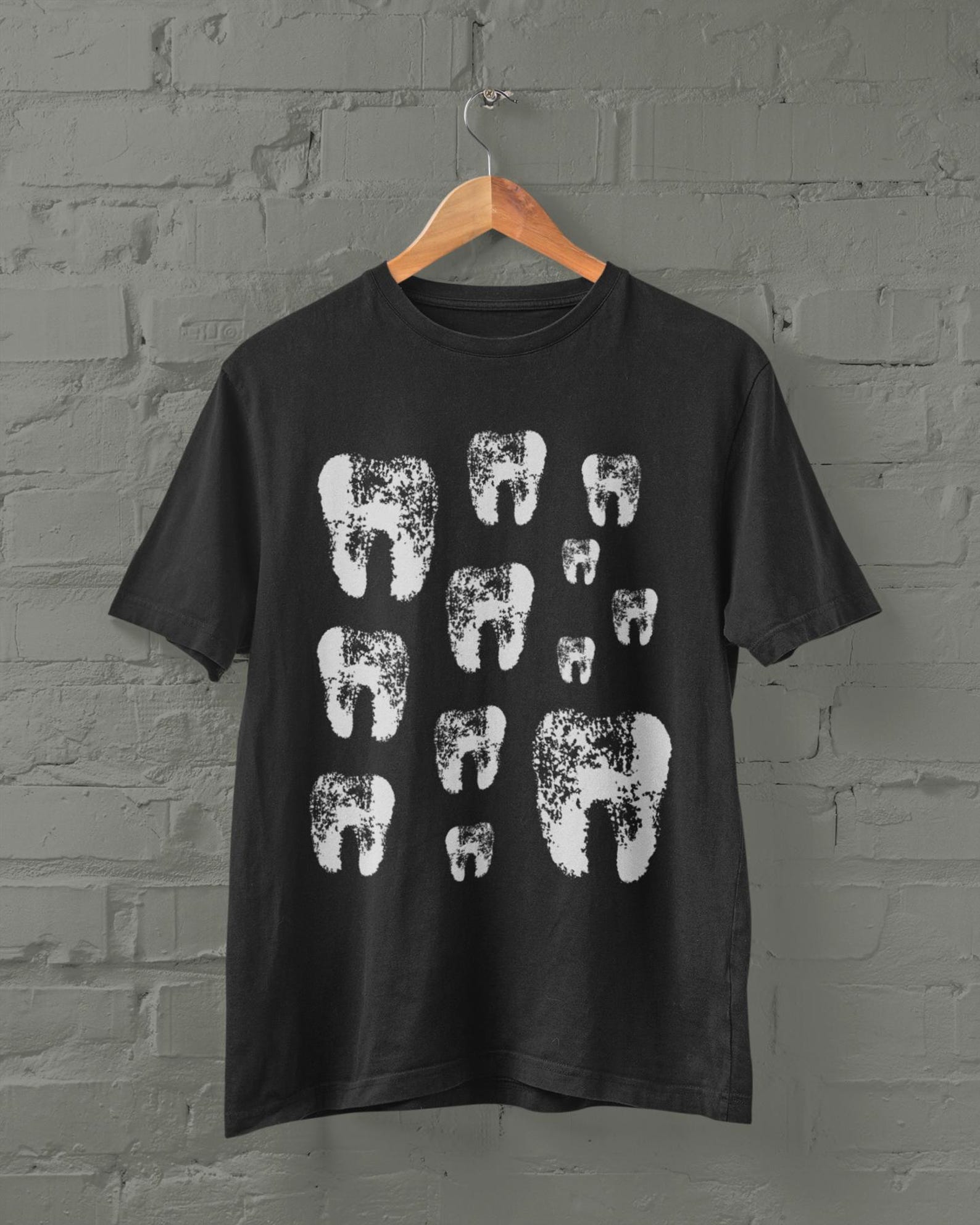 Teeth Shirt, Goth Tshirt, Grunge Clothing, Alt Clothing, Grunge Shirt, Witchy Edgy Clothing, Indie Clothing, Mall Goth Shirt S