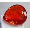 Mexican Fire Opal Lab Created 101-103 Ct Pear Cut Stunning Certified Gemstone